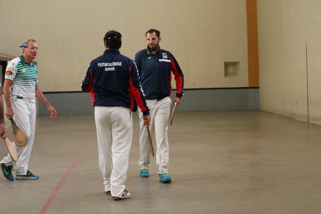 Pilotari Villenavais - champ CCAPB - Trinquet - GP - 2017